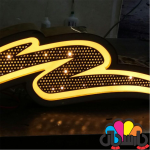 تابلو چلنیوم لبه ساده دوبل مدل پانچ