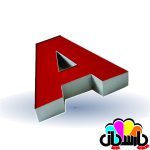 تابلو چلنیوم لبه ساده تک مدل ساده